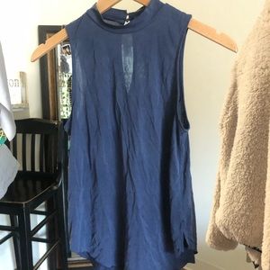 High Neck American Eagle Soft and Sexy Tank Top